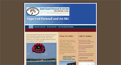 Desktop Screenshot of parasailcapecod.com